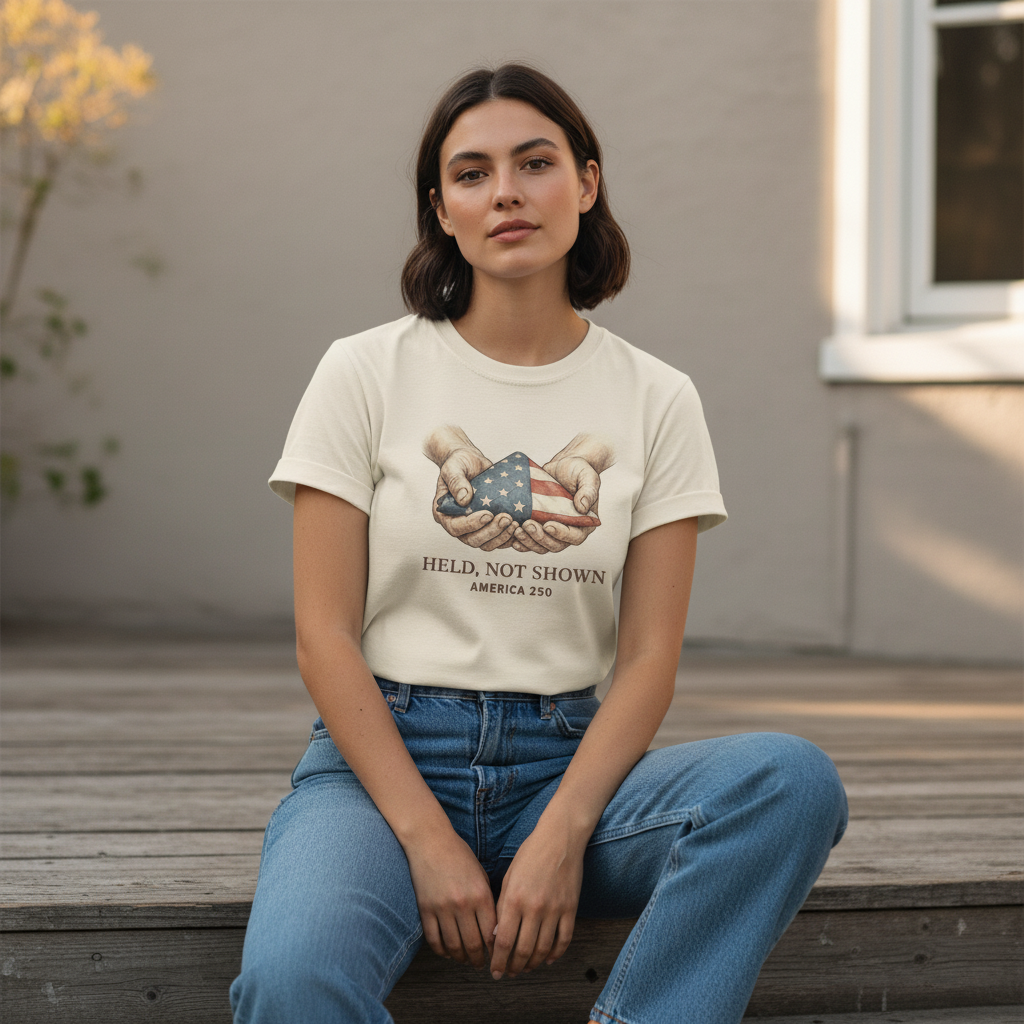 Held, Not Shown — America 250 Tee