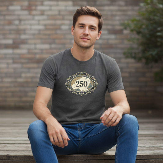 Framed in Time — America 250 Tee