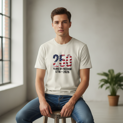 Freedom Waves — America 250 Heritage Tee
