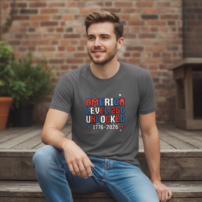 Pixel Milestone — America 250 Heritage Tee