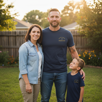 "Semper Fidelis" USMC Globe & Anchor Heritage Tee