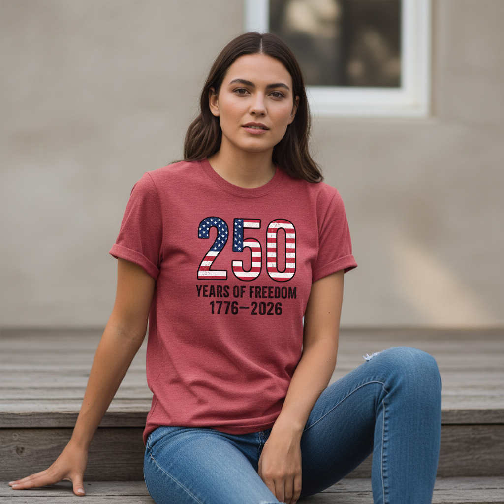Freedom Milestone — America 250 Heritage Tee