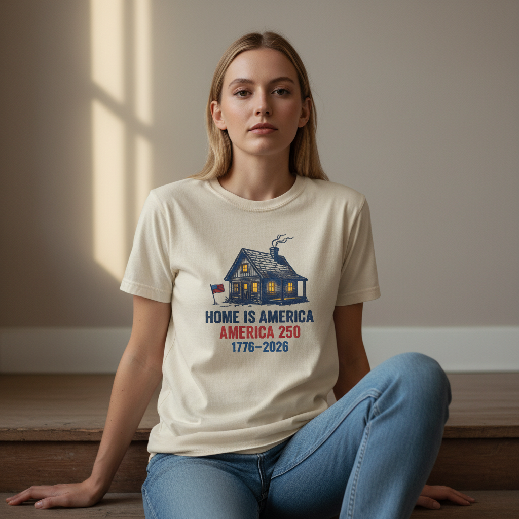 Home Is America — 1776–2026 Heritage Tee