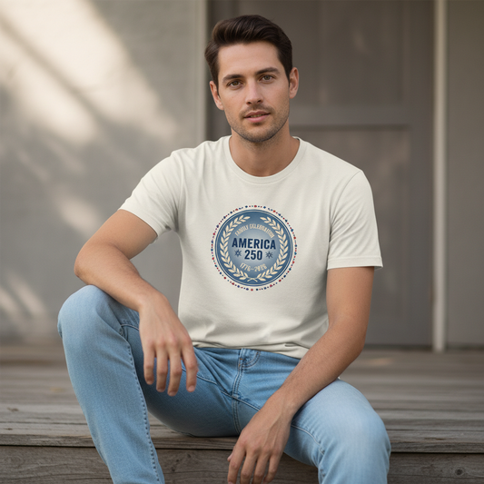 Family Celebration Seal – America 250 Commemorative Heritage Emblem (1776–2026) T-Shirt