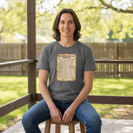 Forgotten Heroes — America 250 Heritage Tee