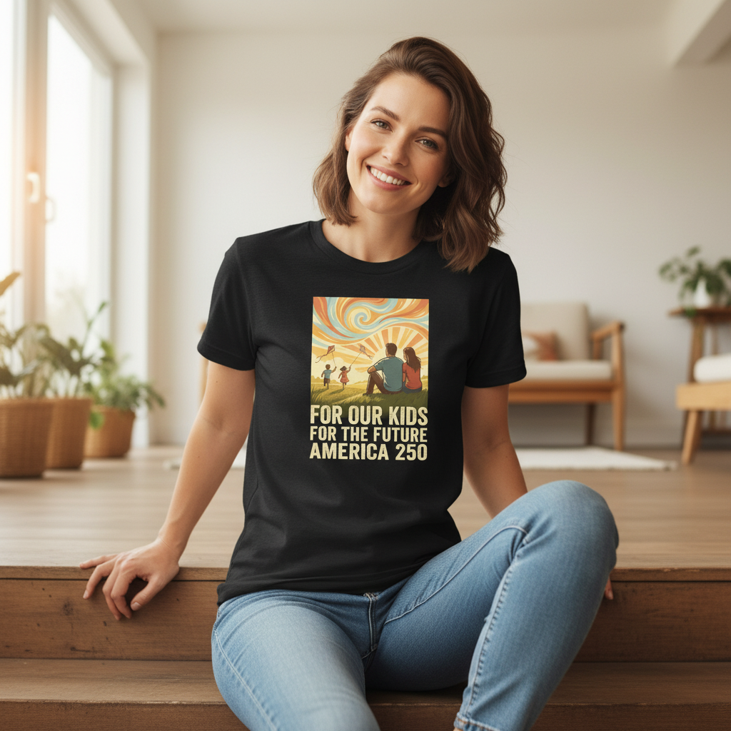 For Our Kids, For the Future — America 250 Heirloom Tee