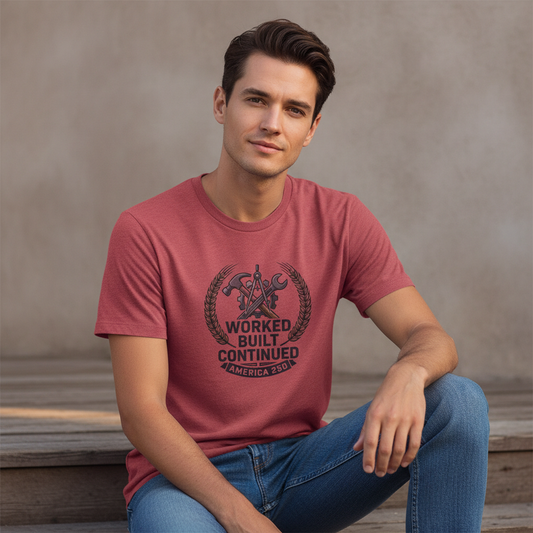 Forged by Labor, Carried Forward — America 250 Craft Tee