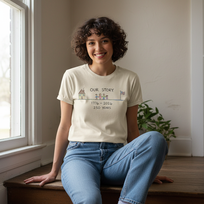 Authentic Tale — America 250 Heritage Tee