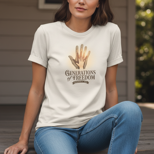 Generations of Freedom — America 250 Tee
