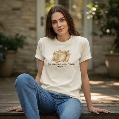 Harmonies of History — America 250 Heritage Tee