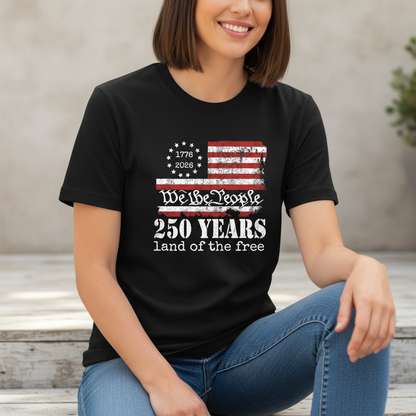 America 250 – We The People, Land of the Free T-shirt