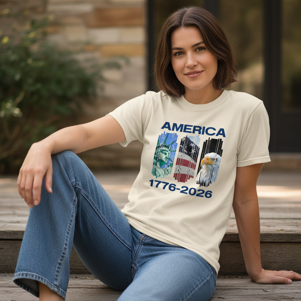 America 250 – Icons of Freedom T-Shirt