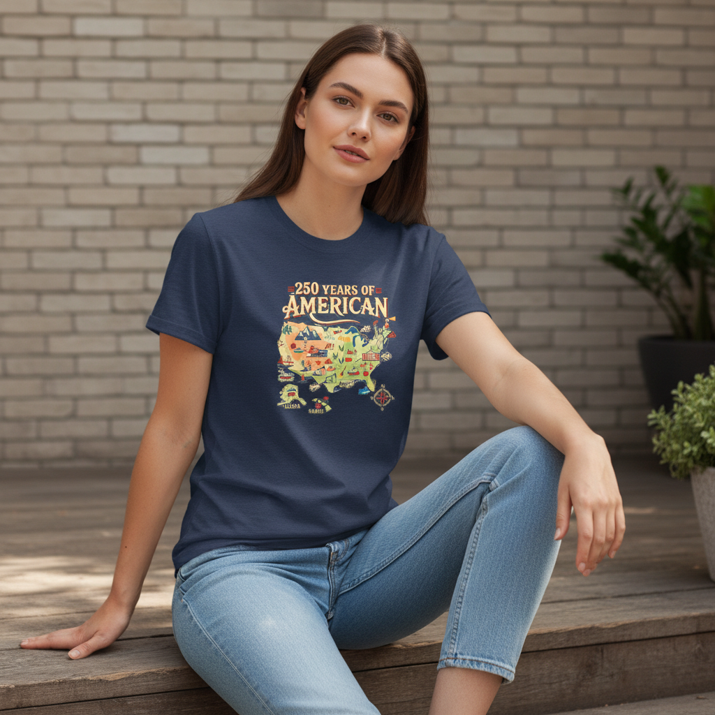 America 250: The Great Journey T-Shirt