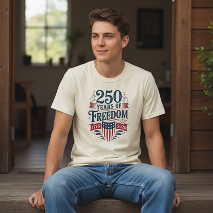 America 250 – 250 Years of Freedom (1776–2026) T-Shirt