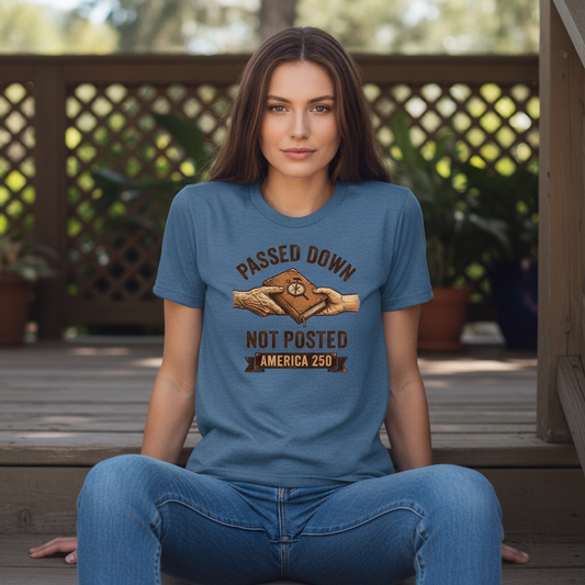 Legacy Is Carried — America 250 Heritage Tee