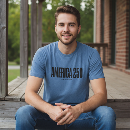America 250 — Status Active T-Shirt