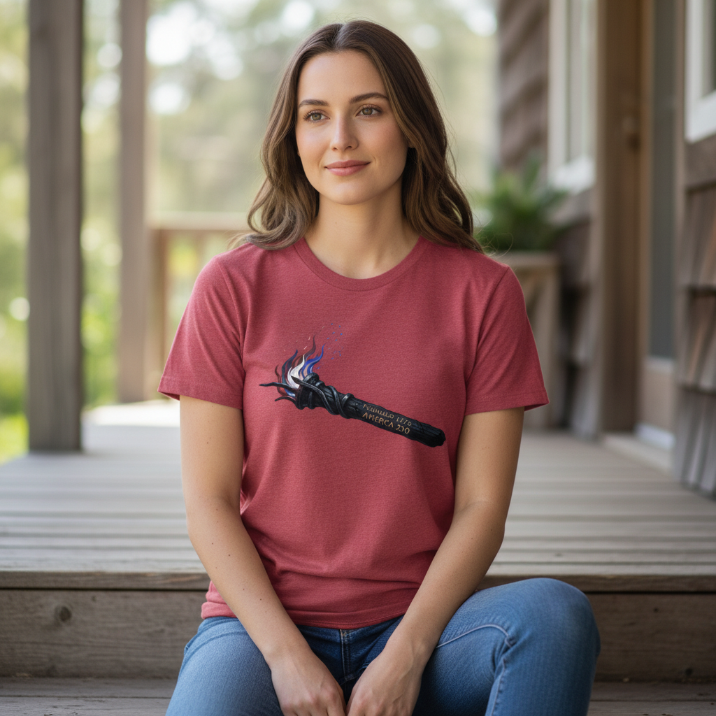 Vigilant Flame — America 250 Heritage Tee