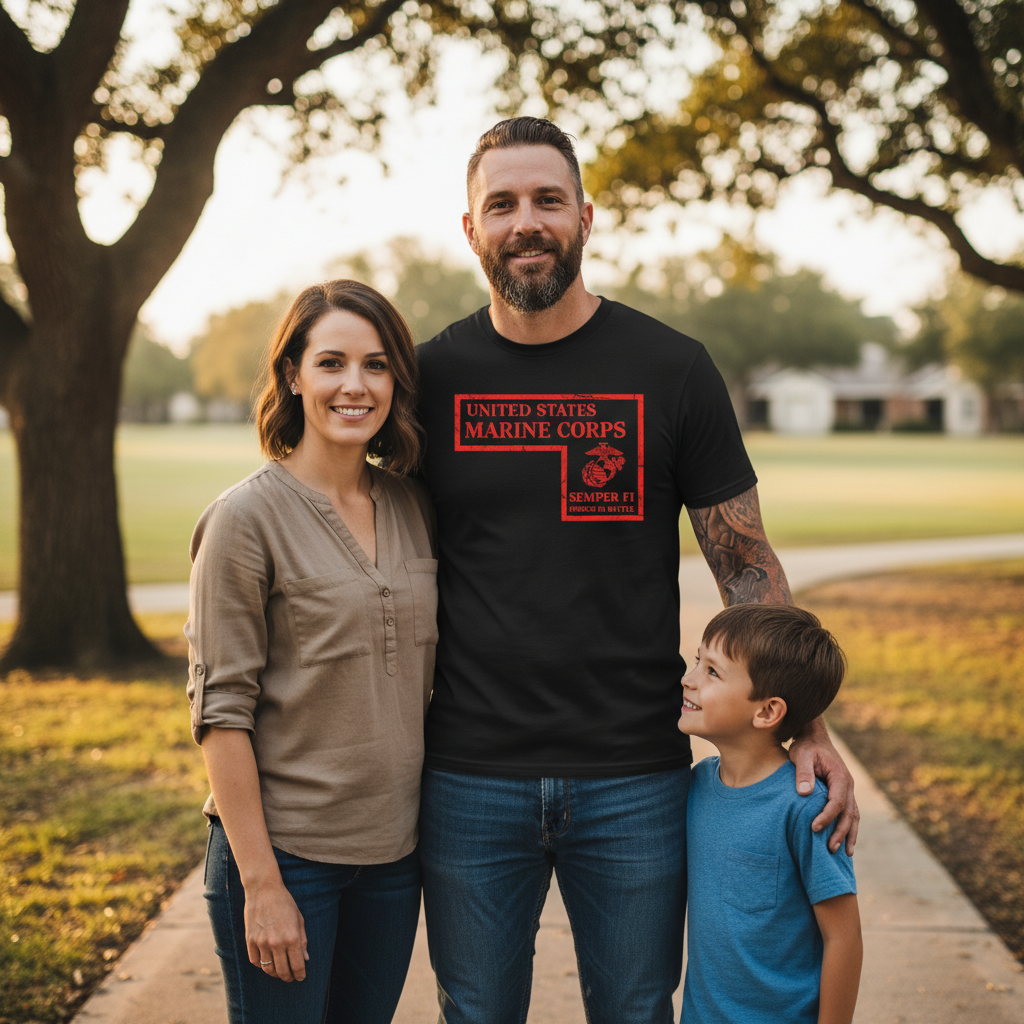 USMC "Brotherhood Since 1775" Forged In Battle Tee