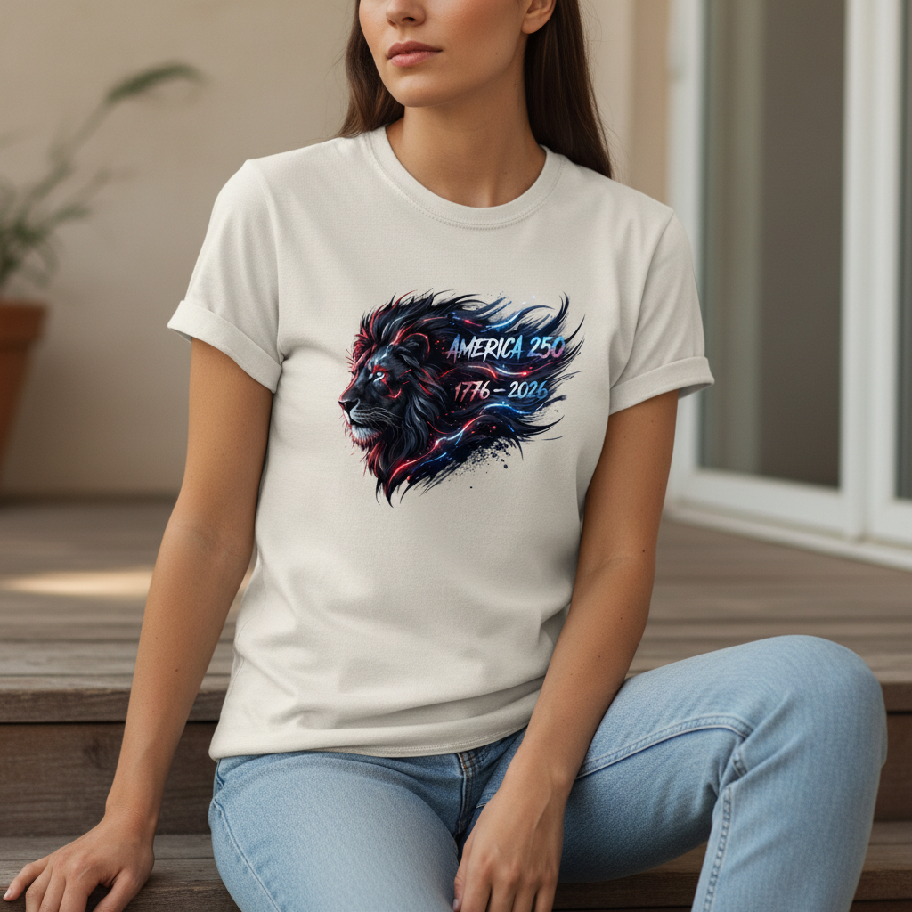 Lion's Roar — America 250 Heritage Tee
