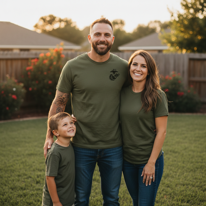 "America 250" USMC Brotherhood 1775-2025 Tribute Tee