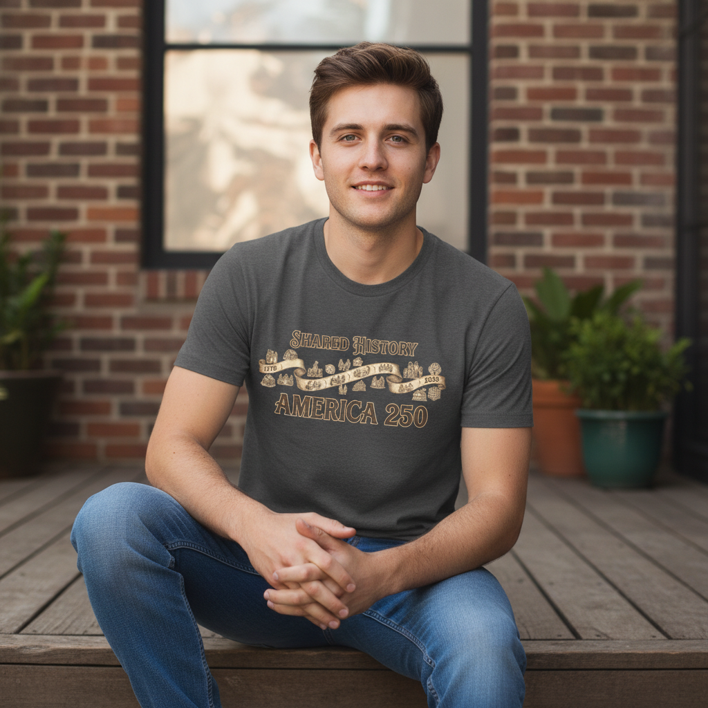 Chronicle Ribbon — America 250 Heritage Tee