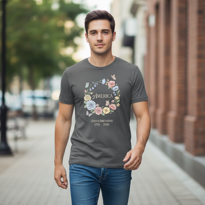 Eternal Blooms — America 250 Heritage Tee