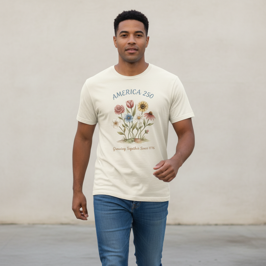 Growing Liberty — America 250 Heritage Tee