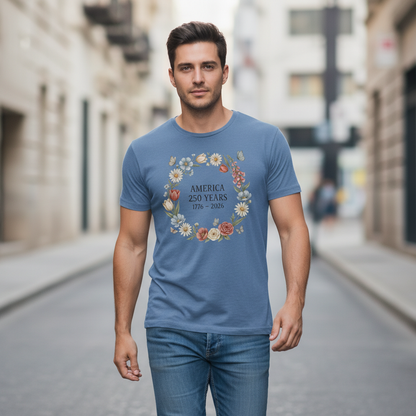 Blossoms of Liberty — America 250 Heritage Tee
