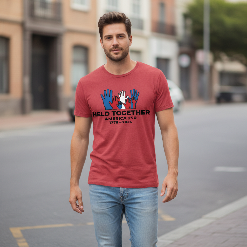 Hands of Unity — America 250 Heritage Tee