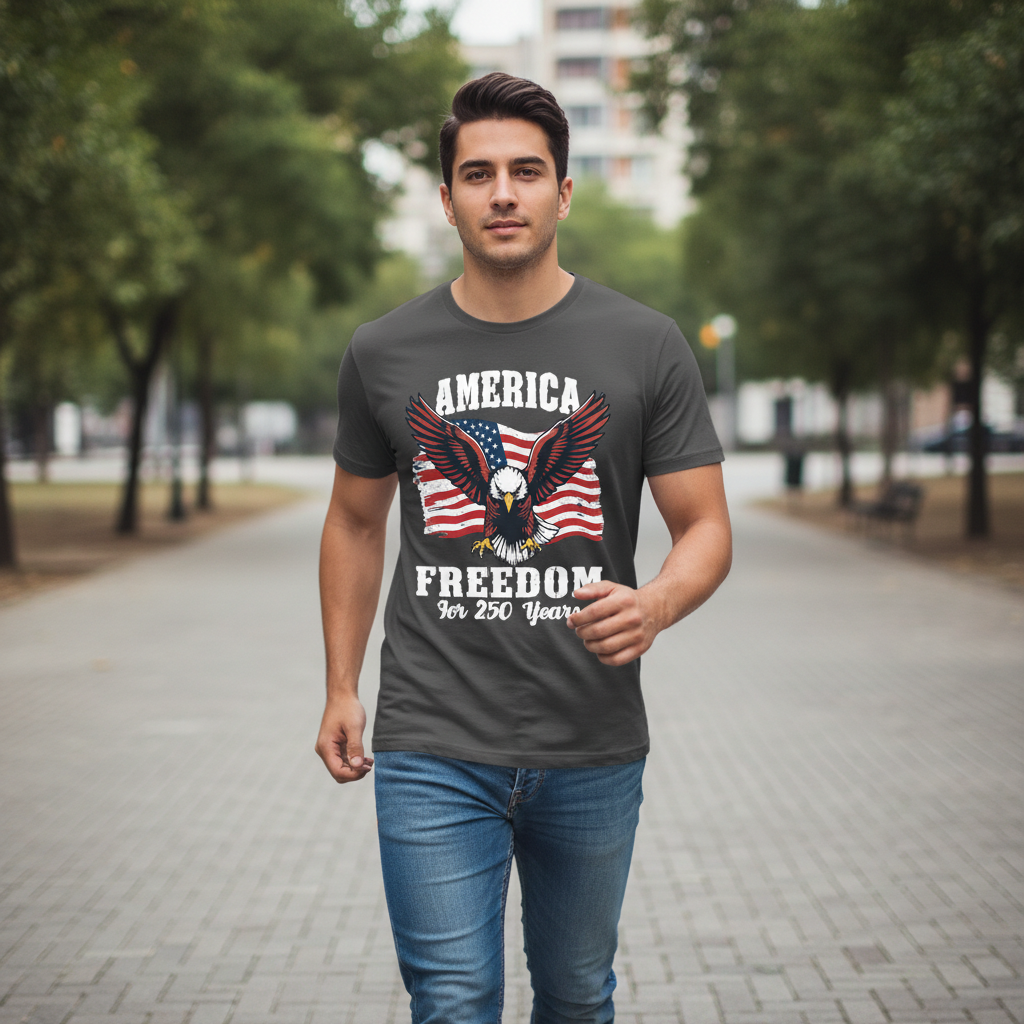 America Freedom – 250 Years (1776–2026) T-Shirt