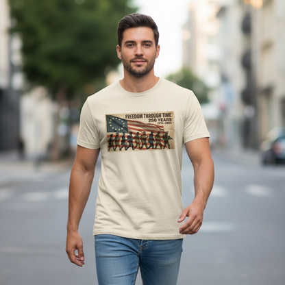 Freedom Through Time — America 250 Heritage Tee