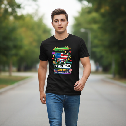 America Reached Level 250  T-Shirt
