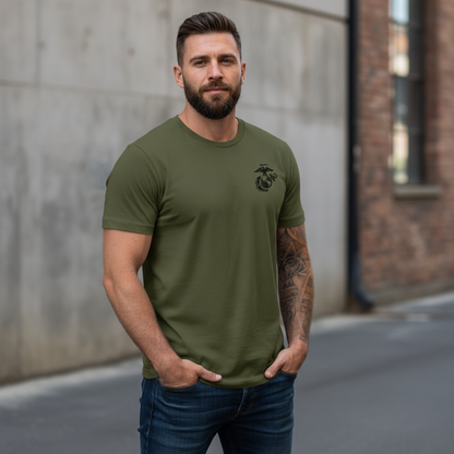 "America 250" USMC Brotherhood 1775-2025 Tribute Tee