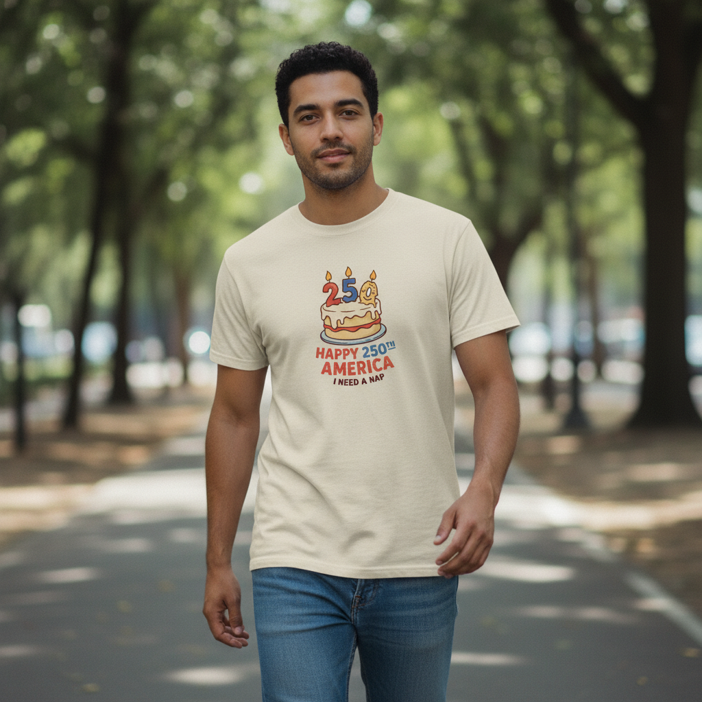 The Long Celebration — America 250 Heritage Tee