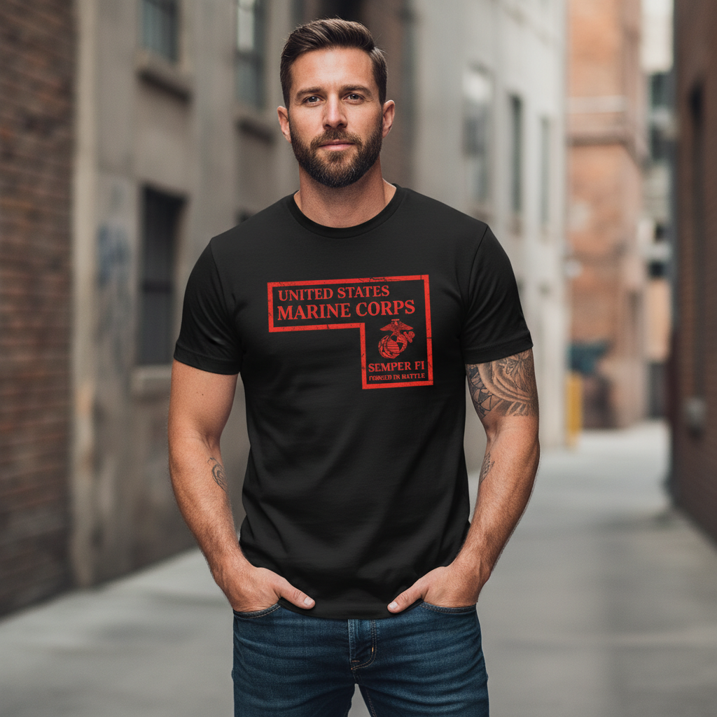 USMC "Brotherhood Since 1775" Forged In Battle Tee