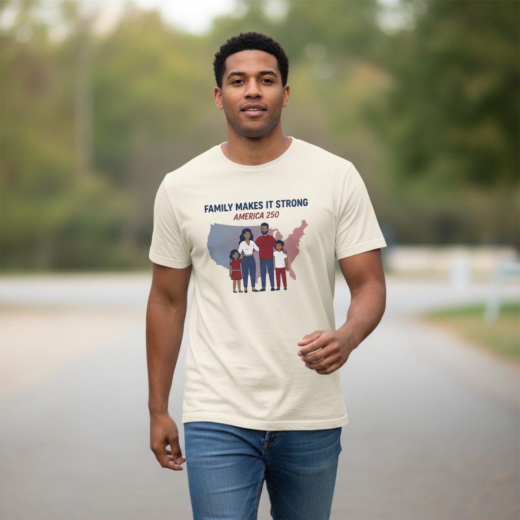 Family Makes It Strong — America 250 Tee