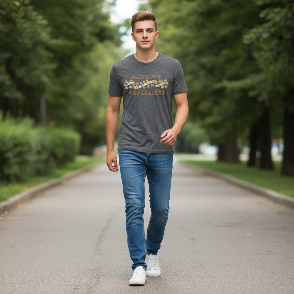 Chronicle Ribbon — America 250 Heritage Tee