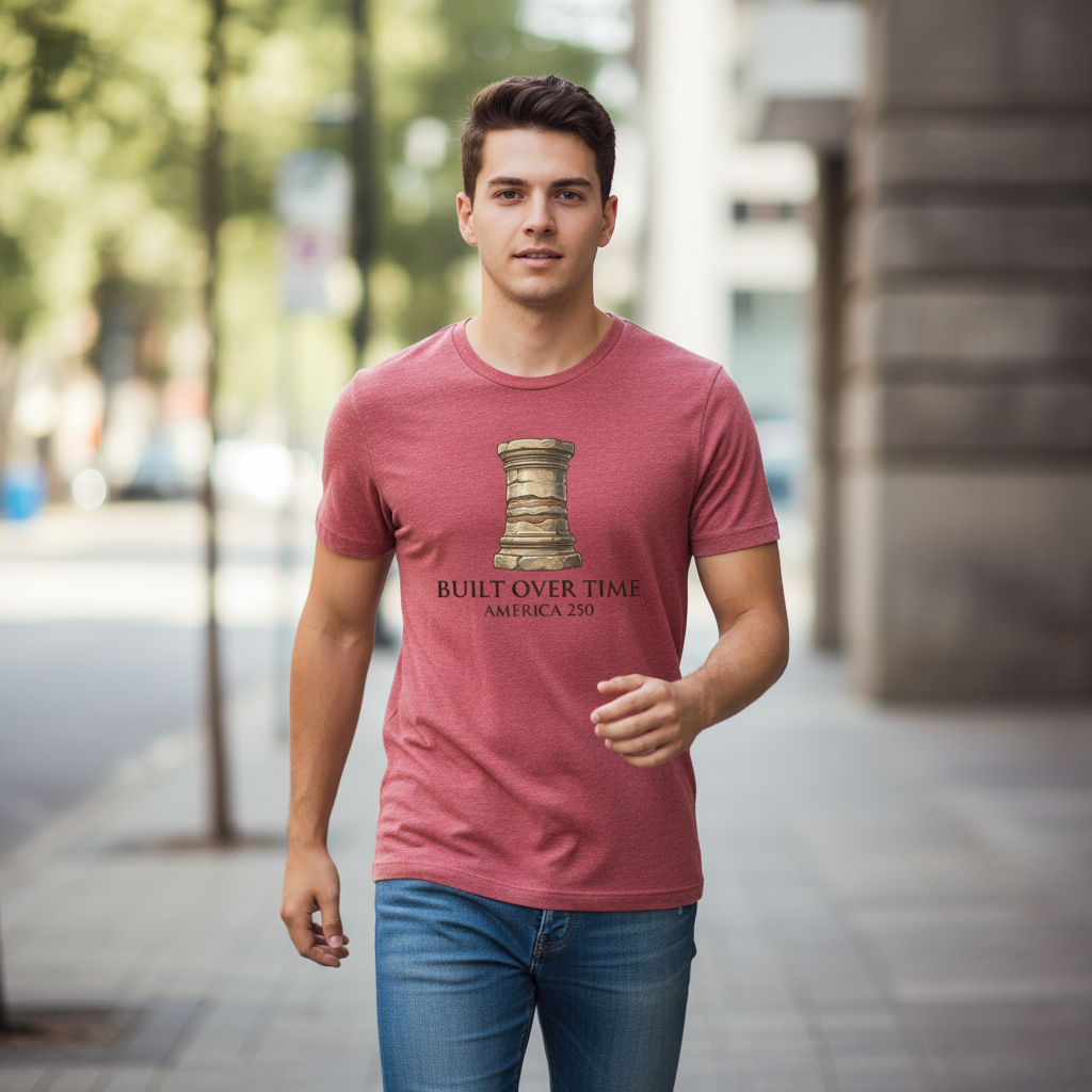 Laid Stone by Stone — America 250 Heritage Tee