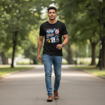 America 250 – Patriotic Cartoon Celebration T-Shirt