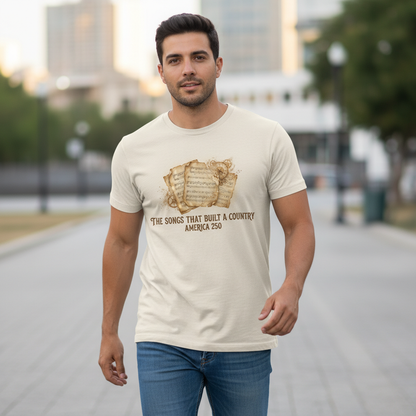 Harmonies of History — America 250 Heritage Tee
