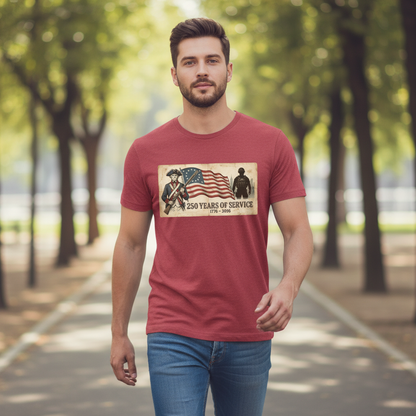 250 Years of Service — America 250 Heritage Tee