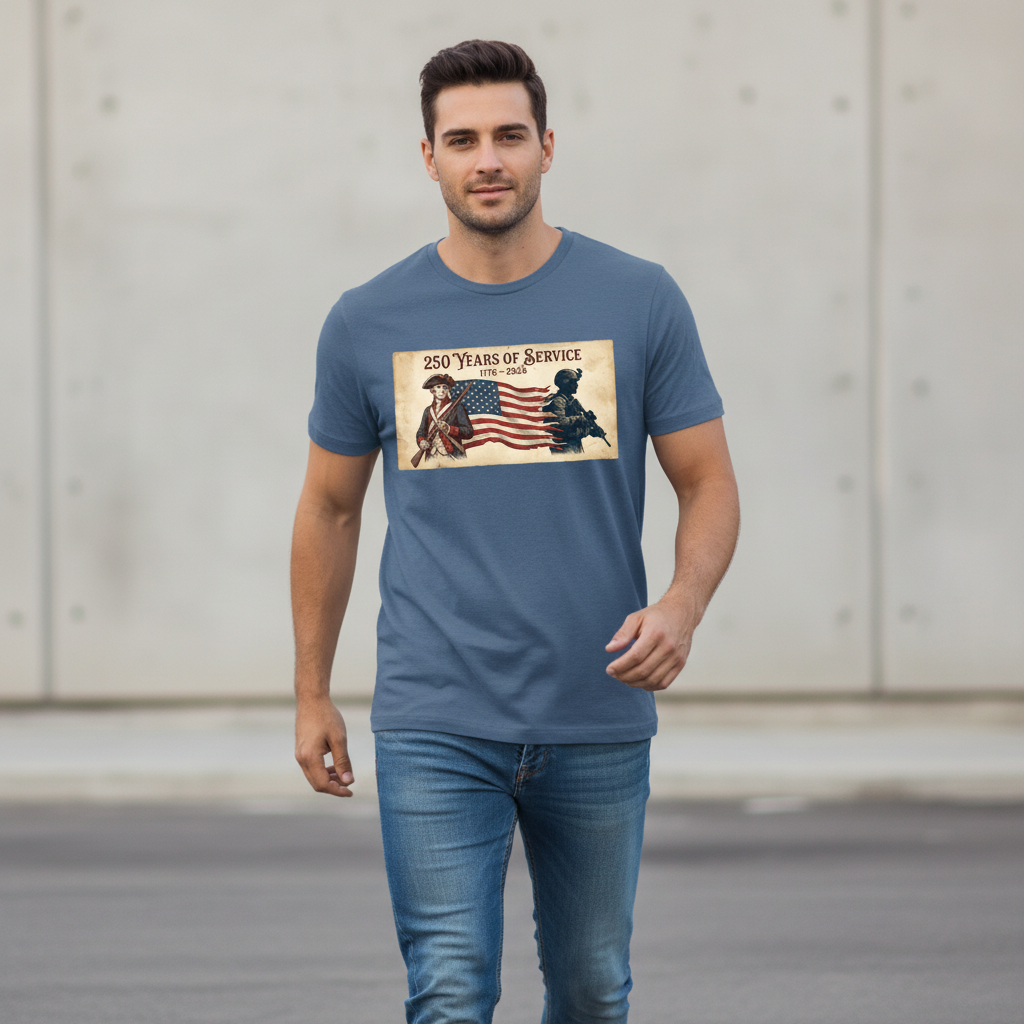 Generations of Honor — America 250 Heritage Tee