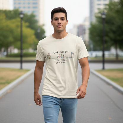 Authentic Tale — America 250 Heritage Tee