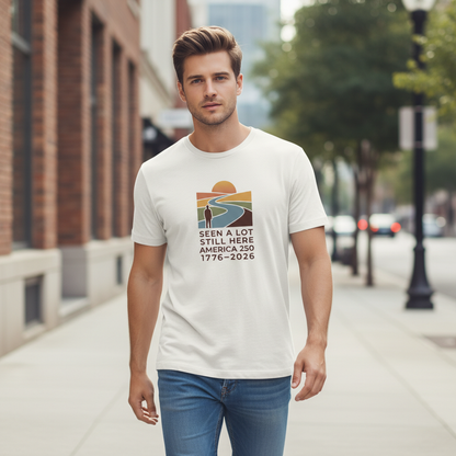 Seen the Road, Still Standing — America 250 Wayfarer Tee