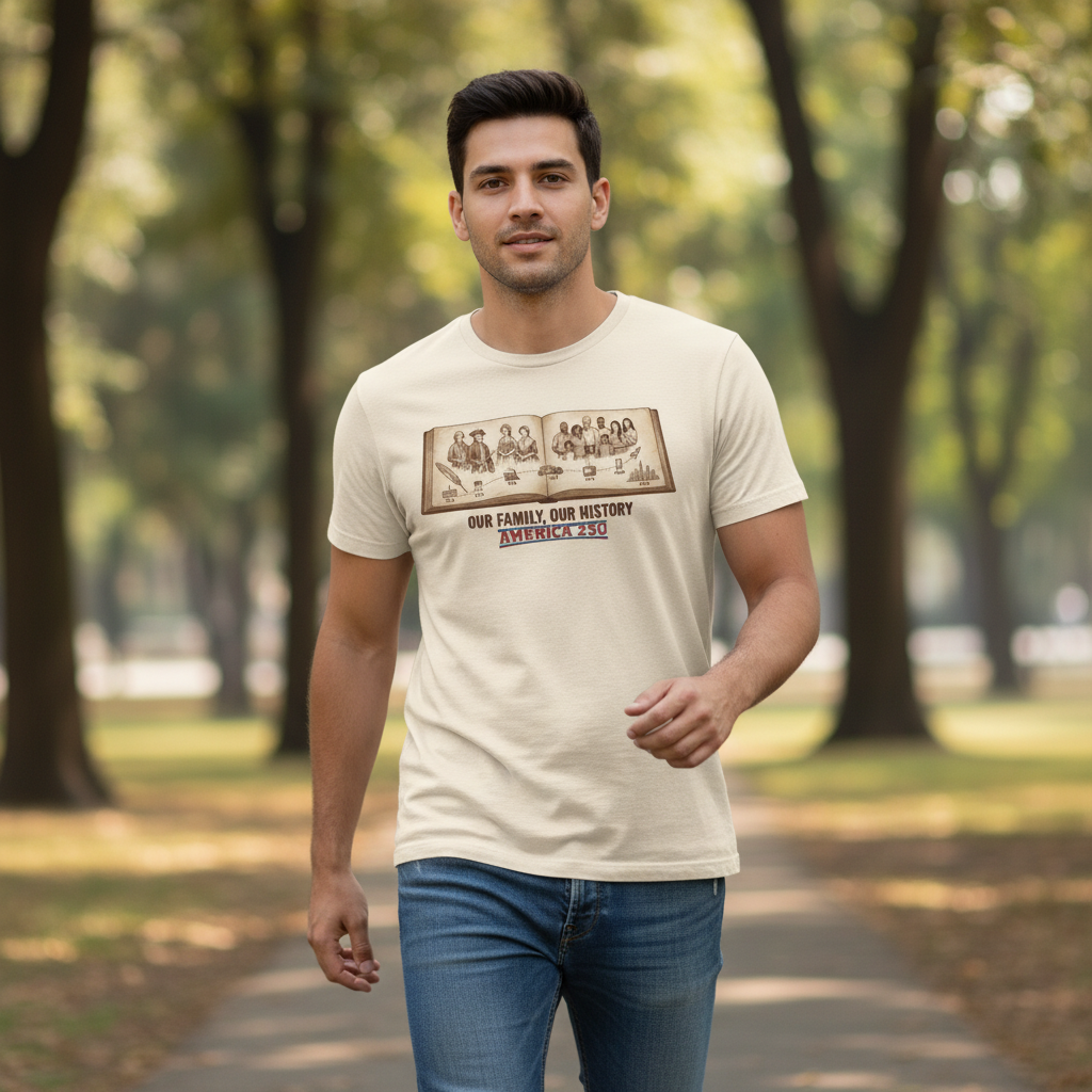 Our Family, Our History — America 250 Heritage Tee