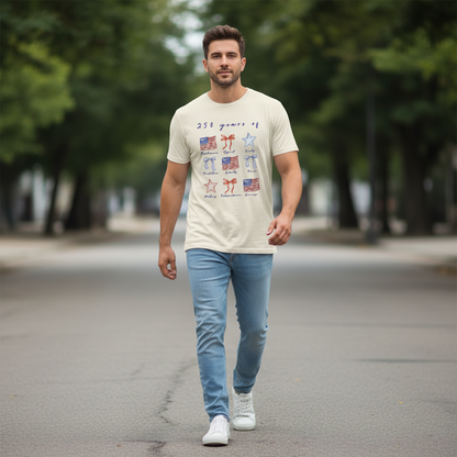 America 250 – Symbols of Freedom T-Shirt