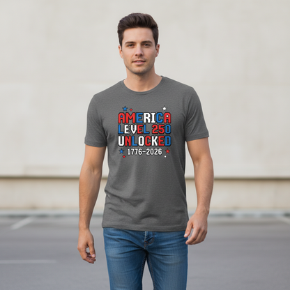 Pixel Milestone — America 250 Heritage Tee