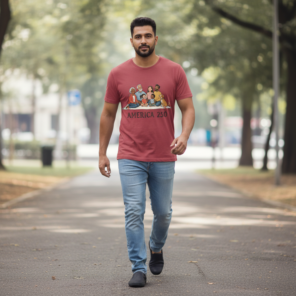 Generations Together — America 250 Family Tee