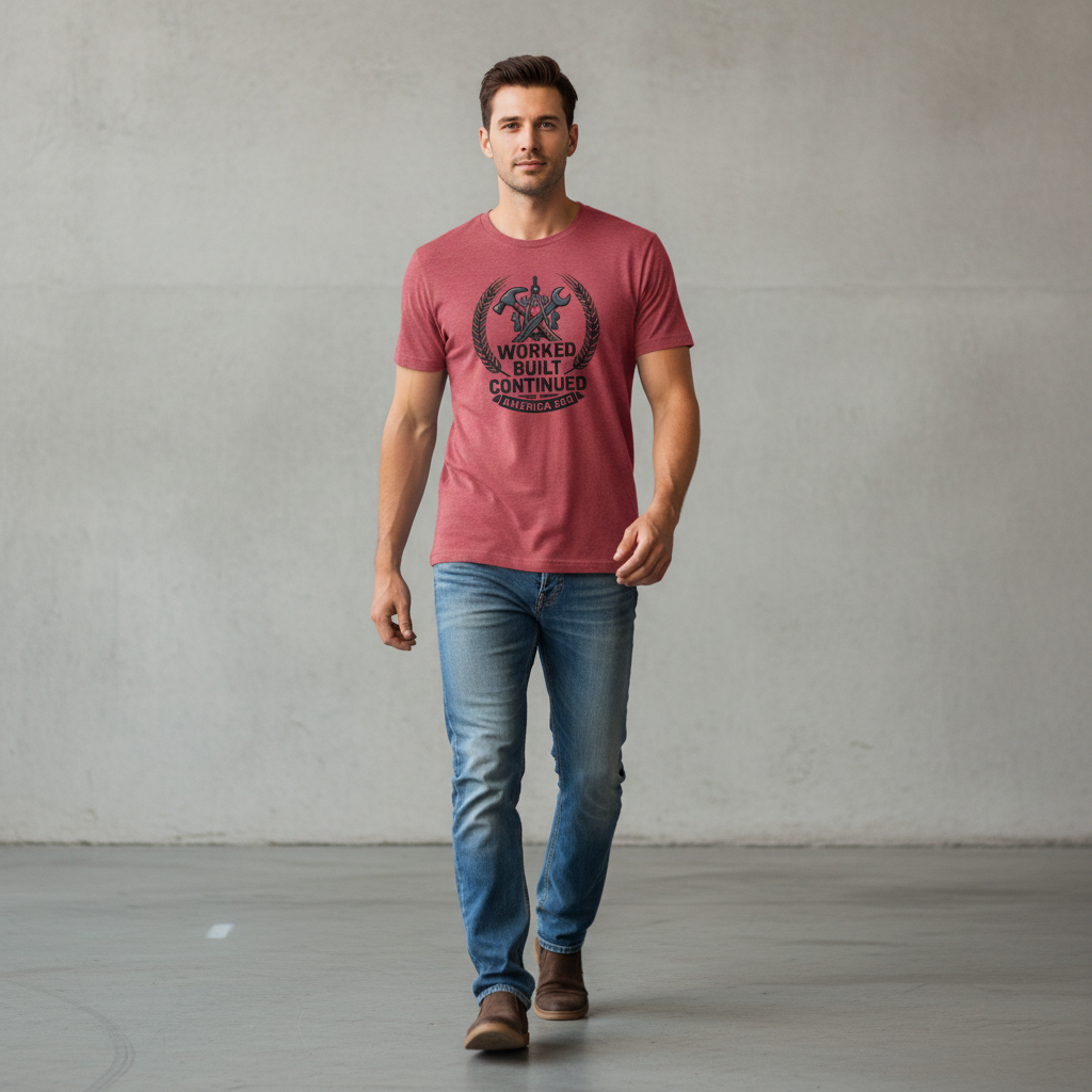 Forged by Labor, Carried Forward — America 250 Craft Tee