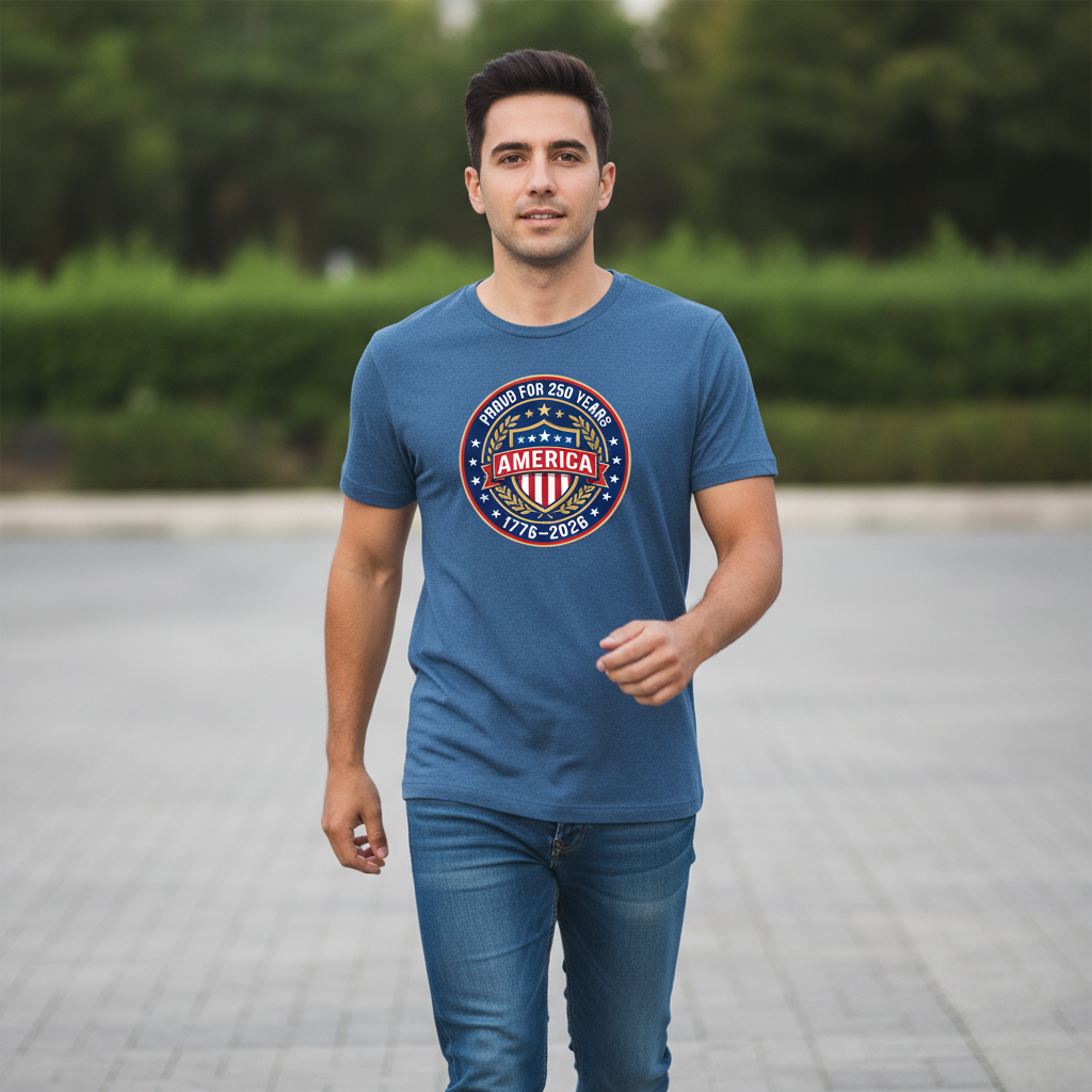 Badge of Honor — America 250 Heritage Tee